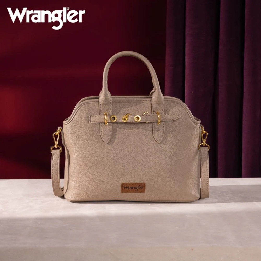 Wrangler Top Handle Tote/Crossbody - Khaki
